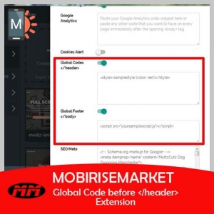 mobirise free code editor